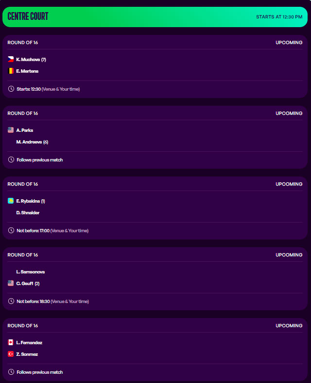 wta stuttgart partidos miercoles15 abril 2026 tiroalpalo